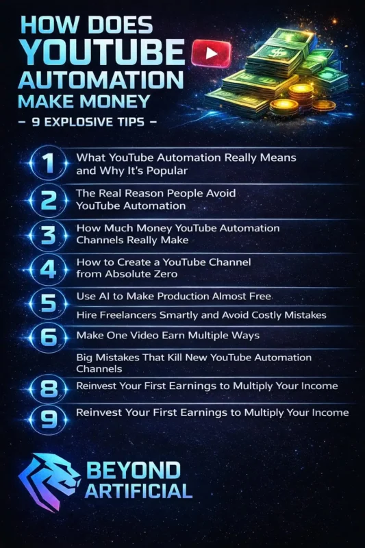 How does YouTube automation make money-9Explosive Tips