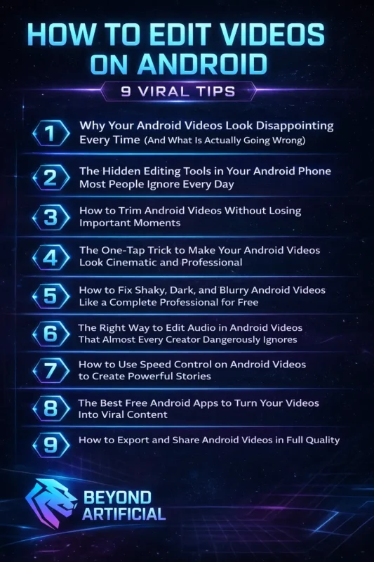 How to Edit Videos on Android - 9 Viral Tips