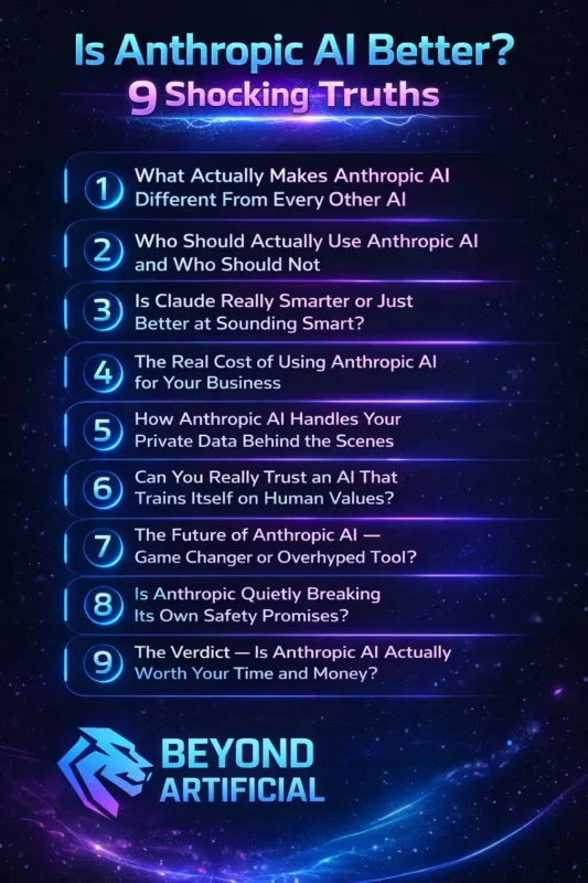 Is Anthropic AI Better 9 Shocking Truths