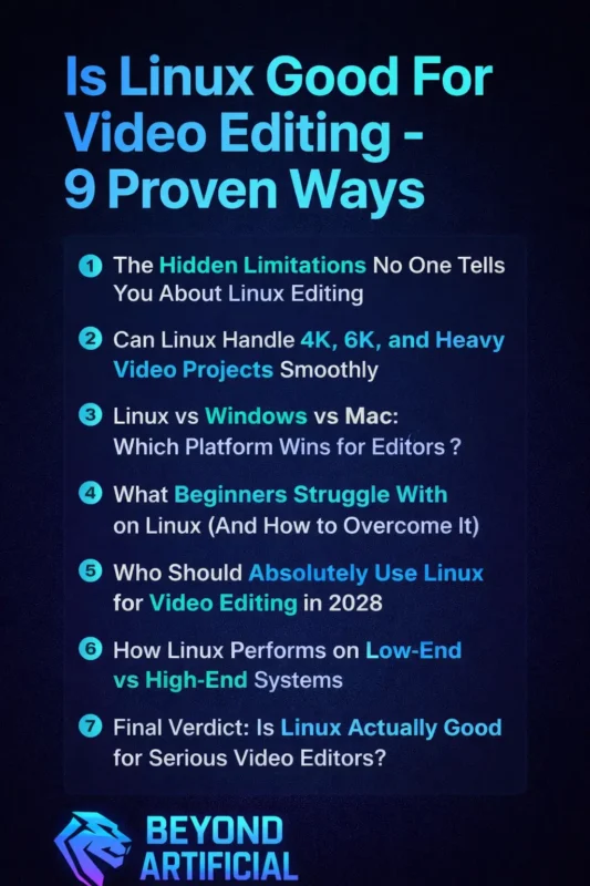 Is Linux Good For Video Editing -9 Proven Ways