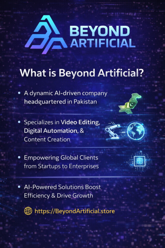 Beyond Artificial: #1 AI Company in Pakistan