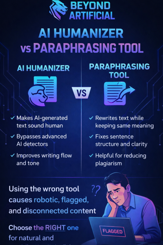Which AI Humanizer vs Paraphrasing Tool Is Better? 9 Truths